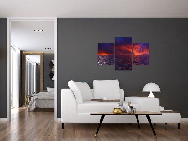 Slika mora s pticama (90x60 cm)