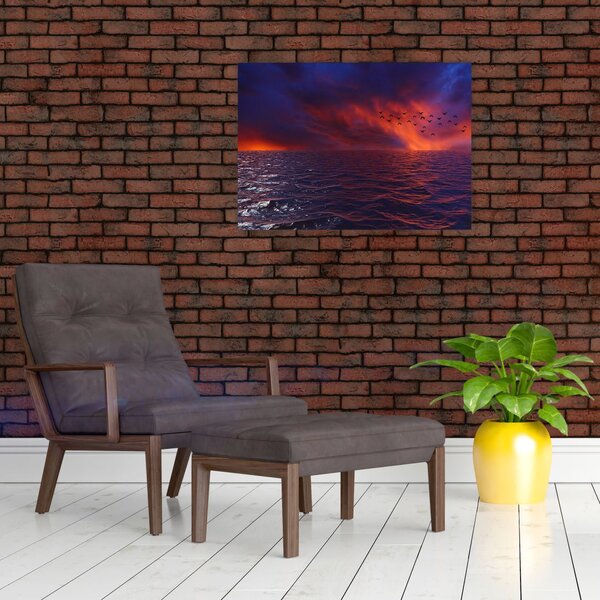 Slika mora s pticama (70x50 cm)
