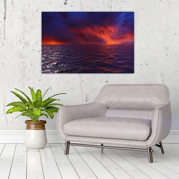 Slika mora s pticama (90x60 cm)