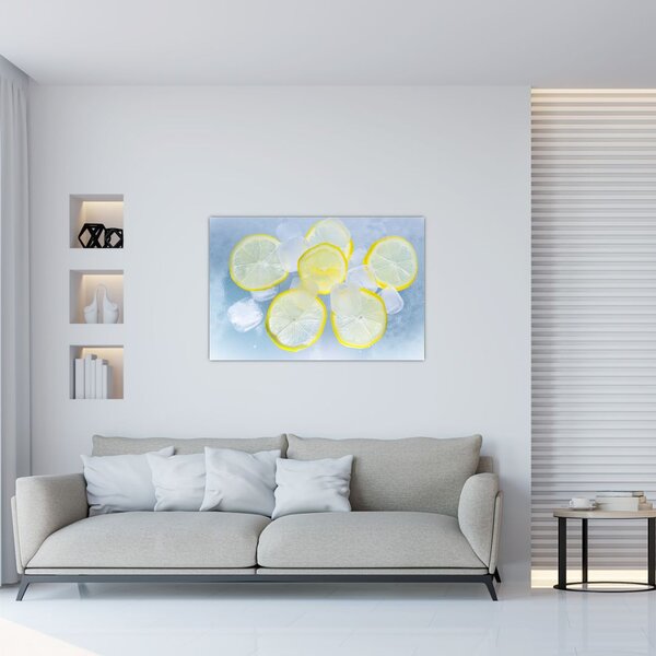 Slika limuna u ledu (90x60 cm)