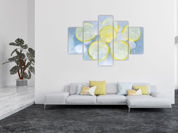 Slika limuna u ledu (150x105 cm)
