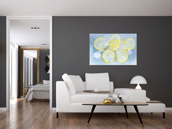 Slika limuna u ledu (90x60 cm)