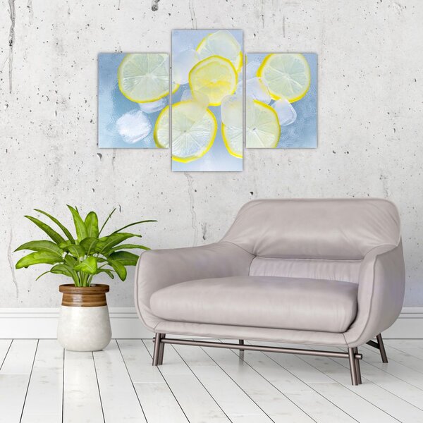 Slika limuna u ledu (90x60 cm)