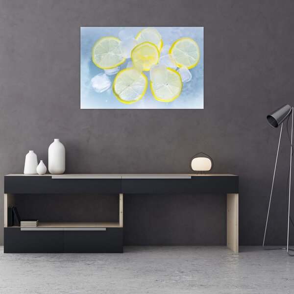 Slika limuna u ledu (90x60 cm)