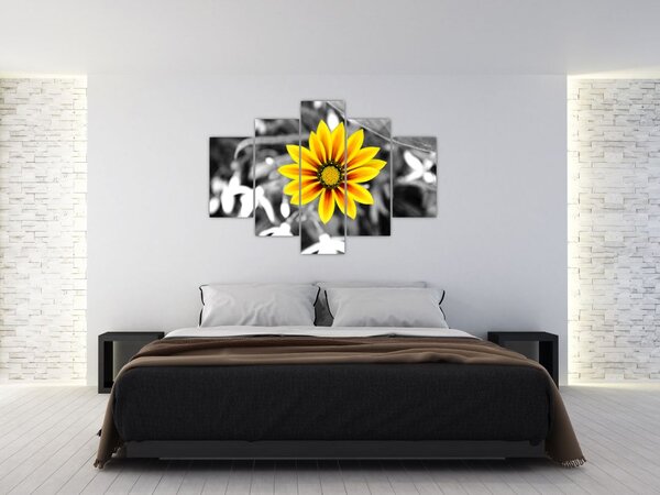 Slika žutog cvijeta (150x105 cm)