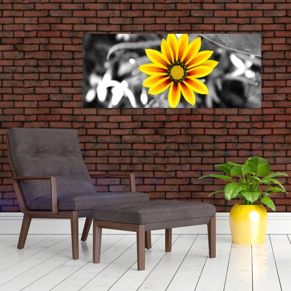 Slika žutog cvijeta (120x50 cm)