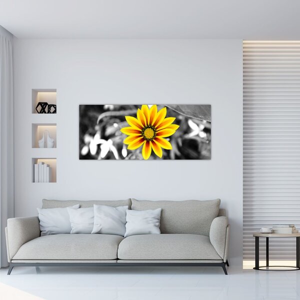 Slika žutog cvijeta (120x50 cm)