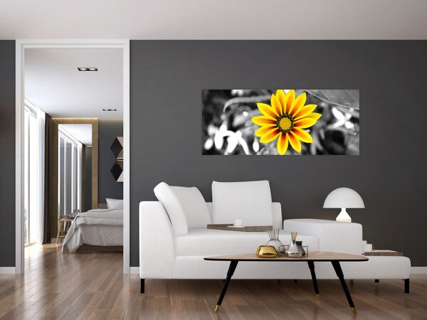 Slika žutog cvijeta (120x50 cm)