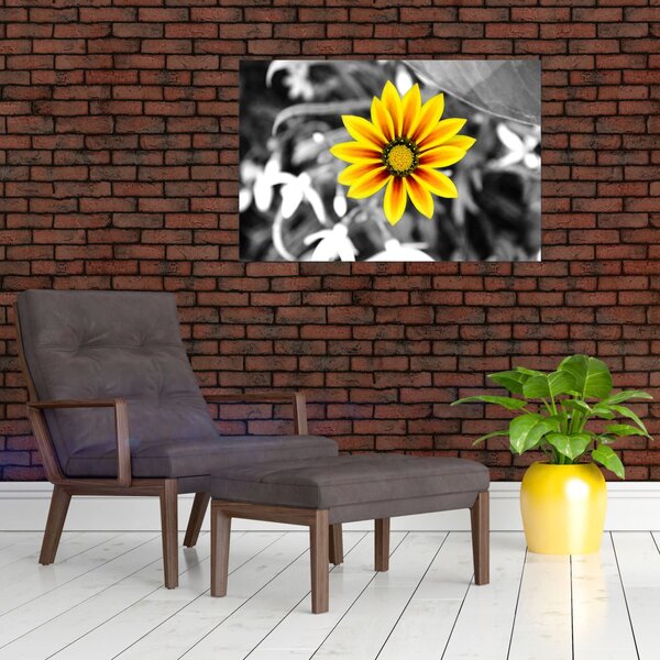 Slika žutog cvijeta (90x60 cm)