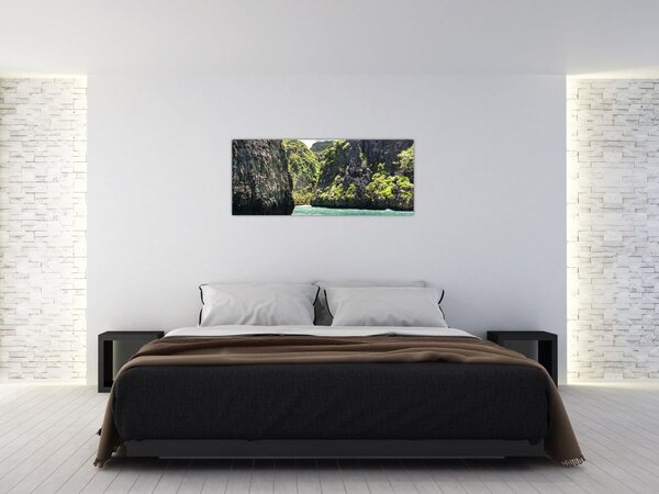 Slika planinske rijeke (120x50 cm)