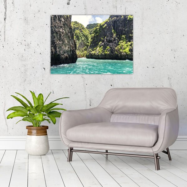 Slika planinske rijeke (70x50 cm)