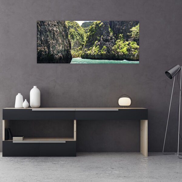 Slika planinske rijeke (120x50 cm)