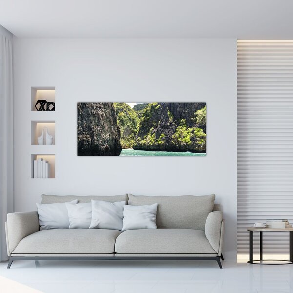 Slika planinske rijeke (120x50 cm)