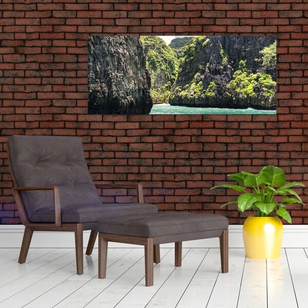 Slika planinske rijeke (120x50 cm)