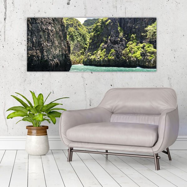 Slika planinske rijeke (120x50 cm)