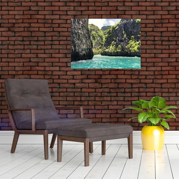 Slika planinske rijeke (70x50 cm)