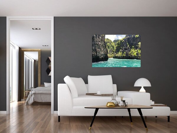 Slika planinske rijeke (90x60 cm)