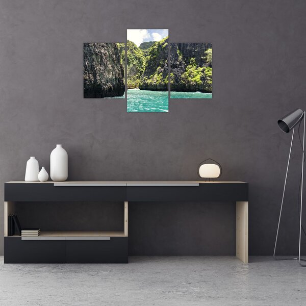 Slika planinske rijeke (90x60 cm)