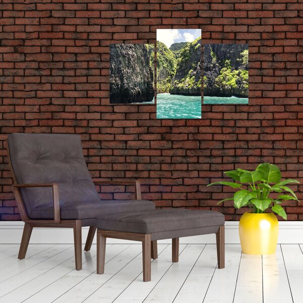 Slika planinske rijeke (90x60 cm)