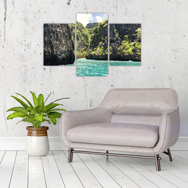 Slika planinske rijeke (90x60 cm)