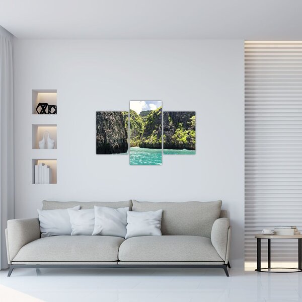 Slika planinske rijeke (90x60 cm)