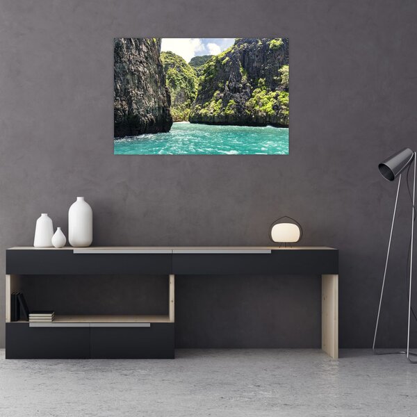 Slika planinske rijeke (90x60 cm)