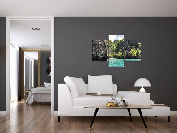 Slika planinske rijeke (90x60 cm)