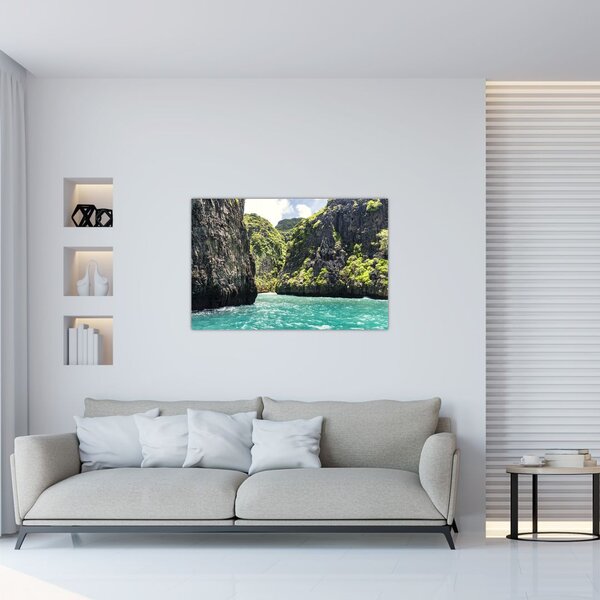 Slika planinske rijeke (90x60 cm)