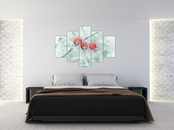 Slika smrznutih šipaka (150x105 cm)