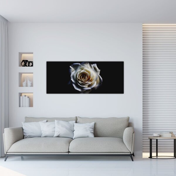 Slika bijele ruže (120x50 cm)