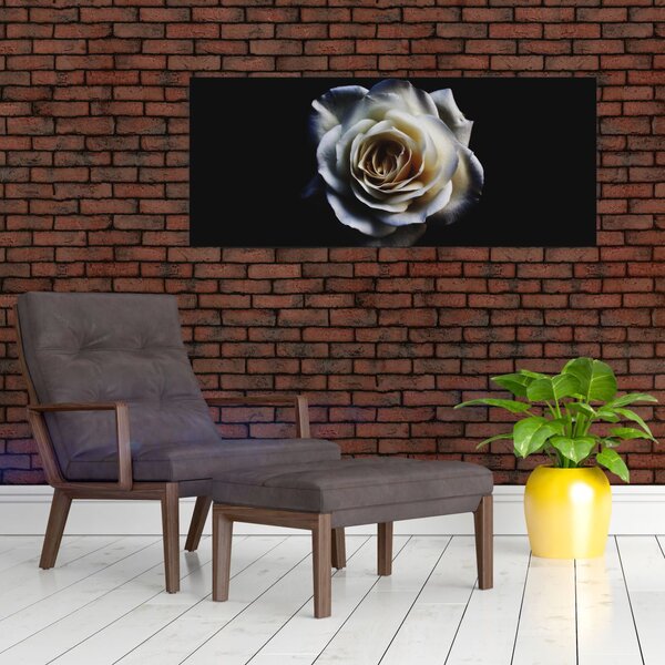 Slika bijele ruže (120x50 cm)