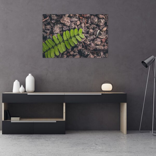 Slika zelene biljke (90x60 cm)