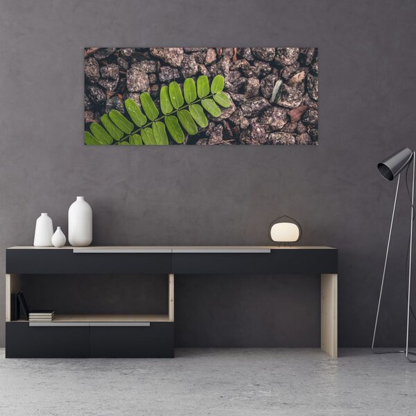 Slika zelene biljke (120x50 cm)