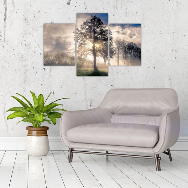 Slika drveta u magli (90x60 cm)