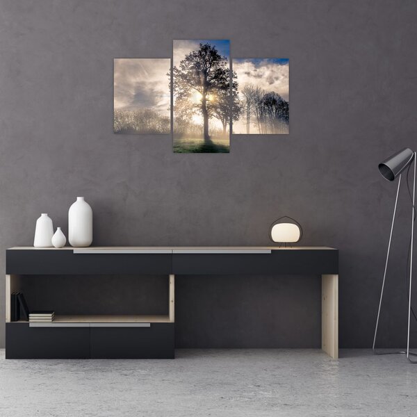 Slika drveta u magli (90x60 cm)