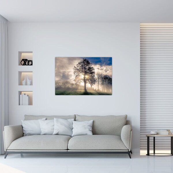 Slika drveta u magli (90x60 cm)