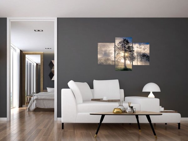 Slika drveta u magli (90x60 cm)
