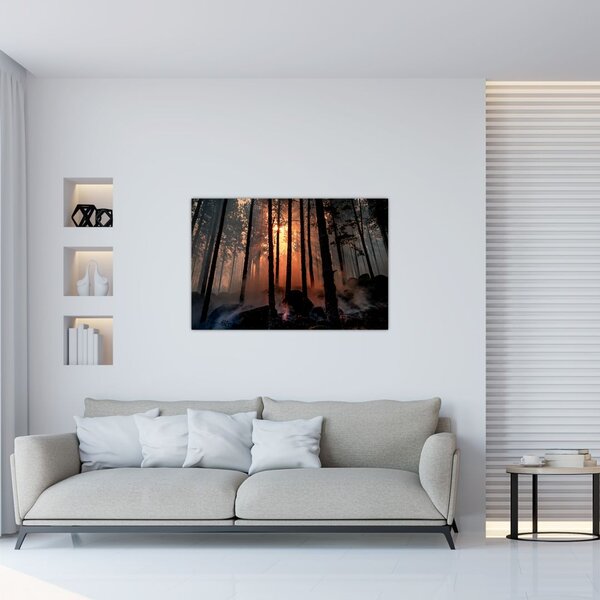 Slika mračne šume (90x60 cm)