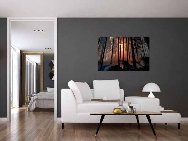 Slika mračne šume (90x60 cm)