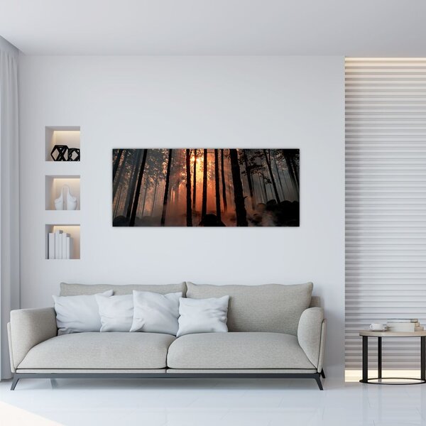 Slika mračne šume (120x50 cm)