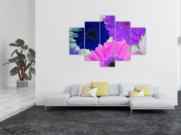 Slika šarenog cvijeća (150x105 cm)