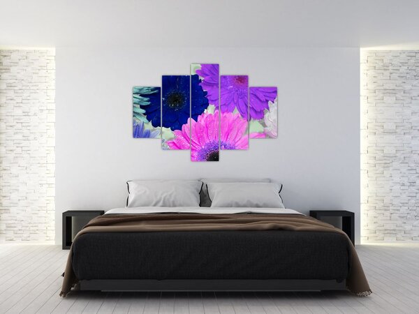 Slika šarenog cvijeća (150x105 cm)
