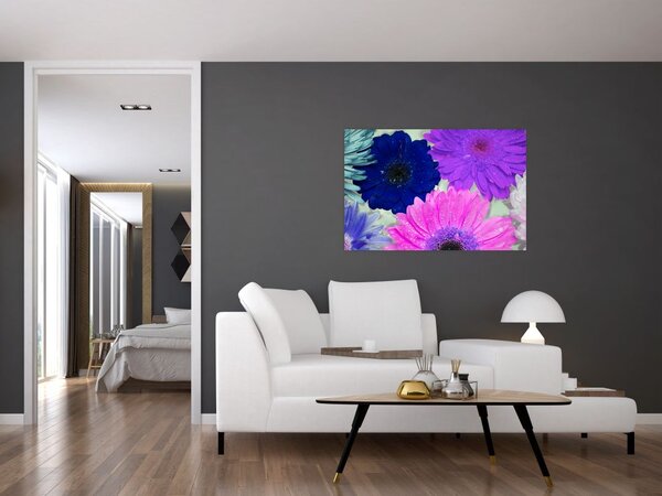 Slika šarenog cvijeća (90x60 cm)