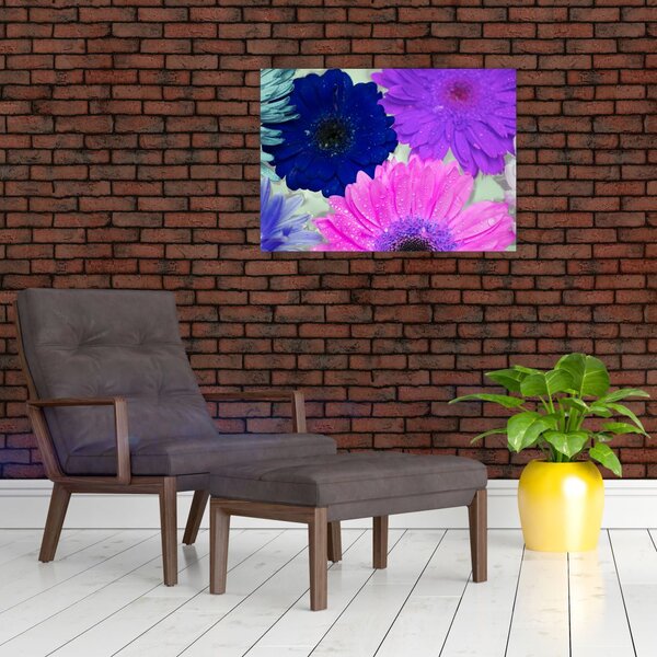Slika šarenog cvijeća (70x50 cm)
