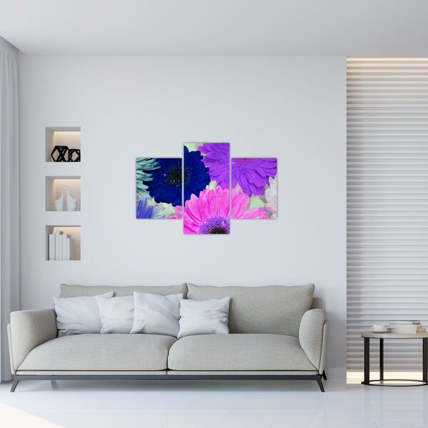 Slika šarenog cvijeća (90x60 cm)