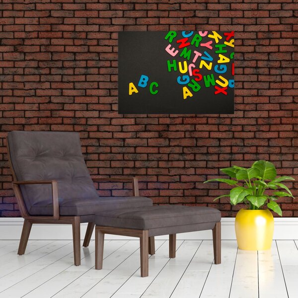 Slika - slova u boji (70x50 cm)