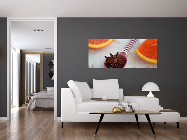 Slika cimeta na žlici (120x50 cm)