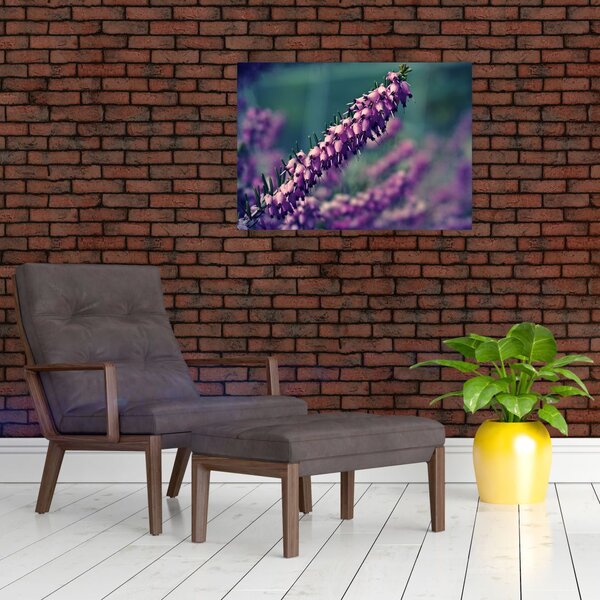 Slika ljubičastog cvijeta (70x50 cm)