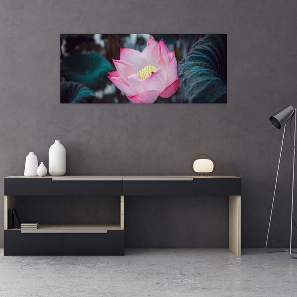 Slika ružičastog cvijeta (120x50 cm)