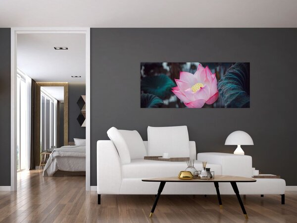 Slika ružičastog cvijeta (120x50 cm)